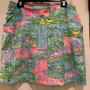 Lilly Pulitzer NWT Honda Classic Monica Skort
